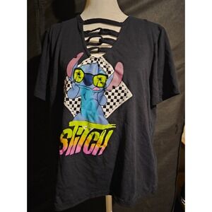 Disney Lilo & Stitch Stitch T-shirt Women's Size XXL Summer Shirt